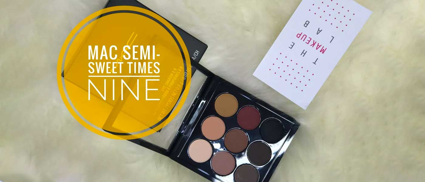 MAC Semi-Sweet Times Nine paletta